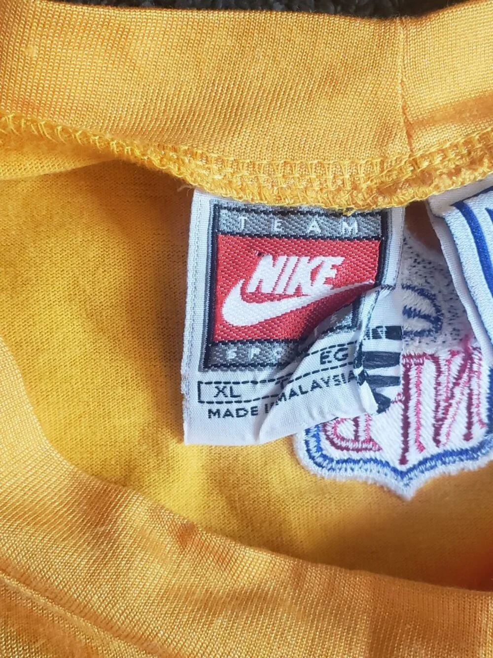 Vintage Nike Center Swoosh Shirt Men XL Green Bay Packers Pro Line Authentic